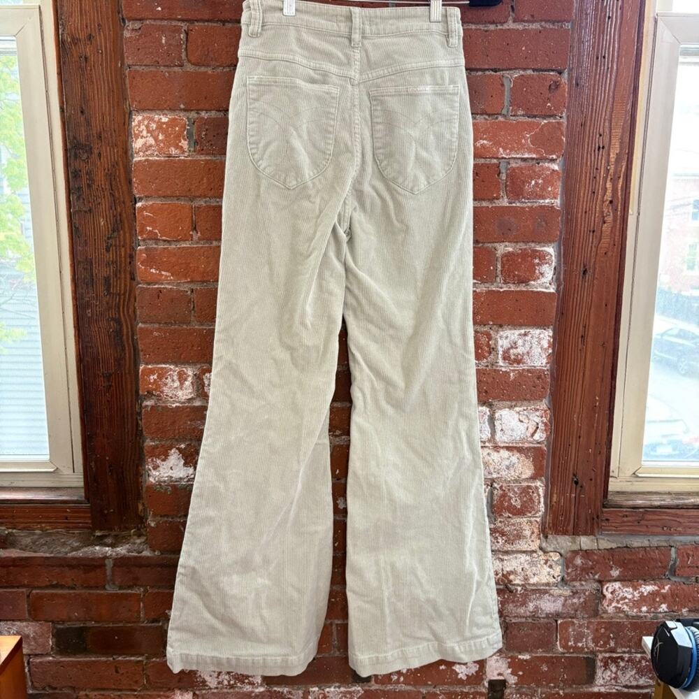 Rolla's Eastcoast Corduroy Flares Seafoam Green Sz 27 - Picture 8 of 10
